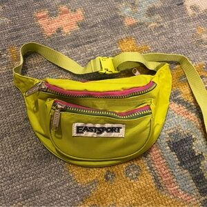Eastsport Vintage Style Lime Fanny Pack